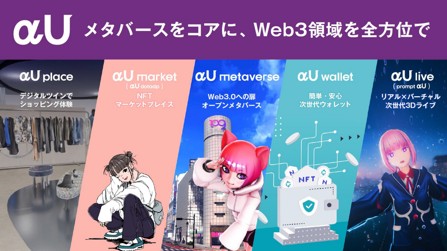 KDDIがウォレットを提供開始、ソフトバンクがNFTストアを開設【Web3GameBusiness.jp Pickup】3/8号