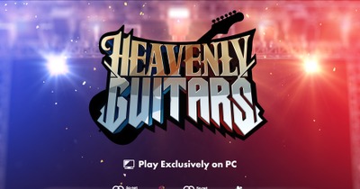 対戦型音楽ゲーム『Heavenly Guitars』、PC版リリース　ソニーのブロックチェーン「Soneium」と連携 画像