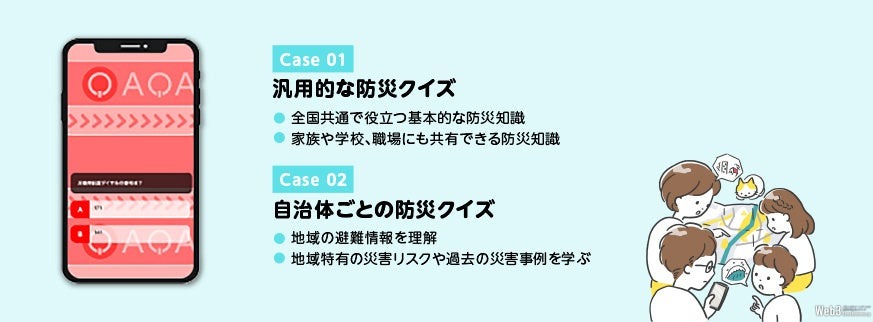 BLOCKSMITHと渋谷Web3大学、クイズアプリ『QAQA』で防災力を高める自治体向けソリューションの提供を開始