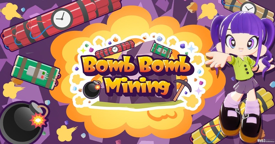 Pocket RD、Telegramで遊べるパズルゲーム『Bomb Bomb Mining』のオープンβテスト開始