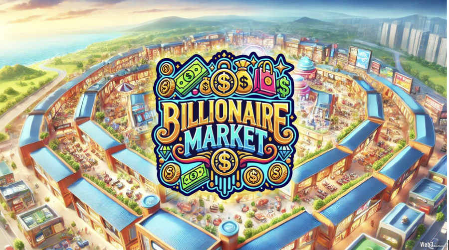 Telegramミニアプリの店舗経営ゲーム『Billionaire Market』がリリース、Mare Nectarisとポッピンゲームズジャパンが共同開発