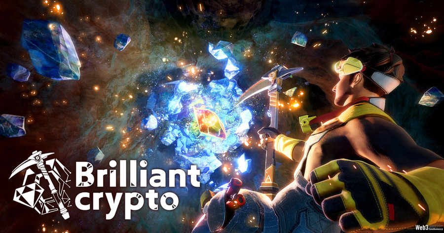 【WebX】コロプラ創業者が手掛けるブロックチェーンゲーム『Brilliantcrypto』、仮想空間で「宝石」を生み出す仕組みとは?