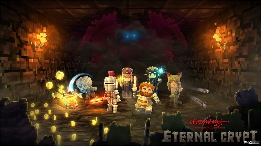 ブロックチェーンゲーム『Eternal Crypt - Wizardry BC -』、ドコモの「dアカウント」と連携
