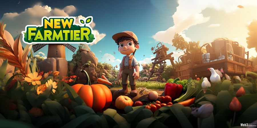 アンリーシュド、ゲーム外で任意のNFTを入手すると進むシステムの農場経営ブロックチェーンゲーム『New Farmtier』を発表