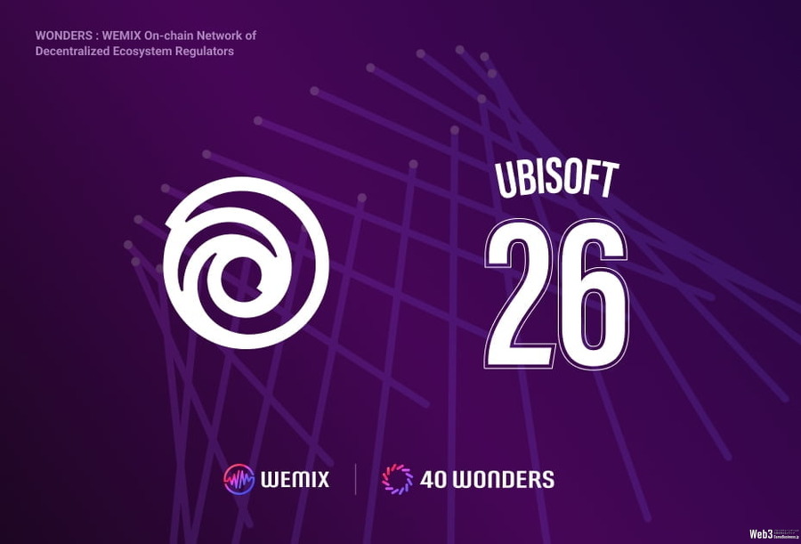 「WEMIX3.0」のノード運営に Ubisoft、Verichainsが参画