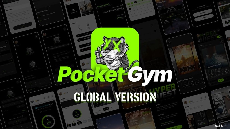 ヘルス・メンタルケアで稼ぐWeb3アプリ『Pocket Gym』、韓国からグローバル展開