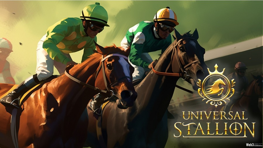 ブロックチェーン競馬ゲーム『UNIVERSAL STALLION』、世界176カ国で配信開始