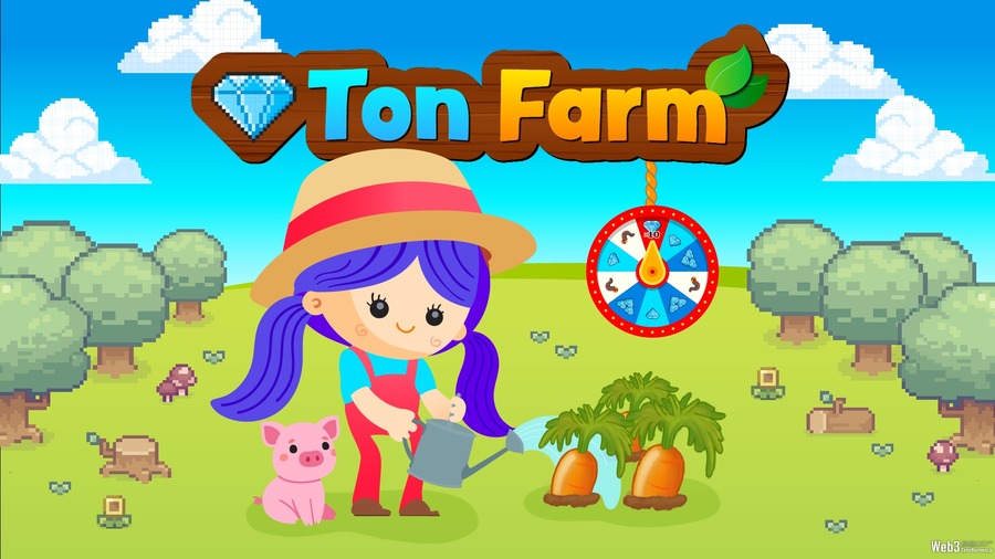 CryptoGames、ファーミングゲーム『TonFarm』β版リリース　「TON Japan」へ参画