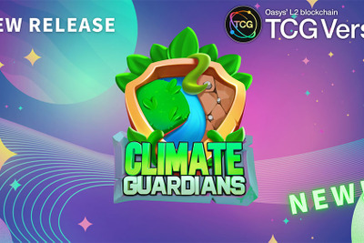 OasysのL2チェーン「TCG Verse」が、新作ブロックチェーンゲーム『Climate Guardians』に採択 画像