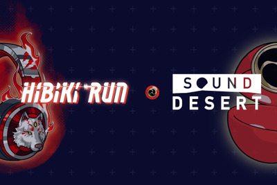 『Hibiki Run』とNTTドコモグループの「Sound Desert」、NFTを活用した音楽作品開発で提携 画像