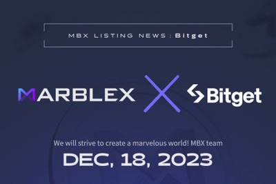 ネットマーブル子会社MARBLEXのMBXトークン、暗号資産取引所Bitgetに上場 画像