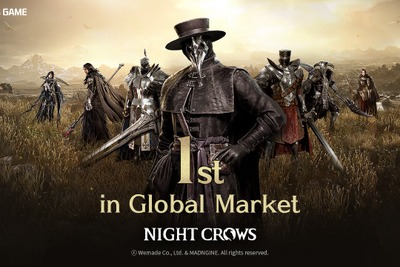 MMORPG『Night Crows』、売上高が3日で1,000万ドル突破の快進撃　同時接続者数23万人超え 画像