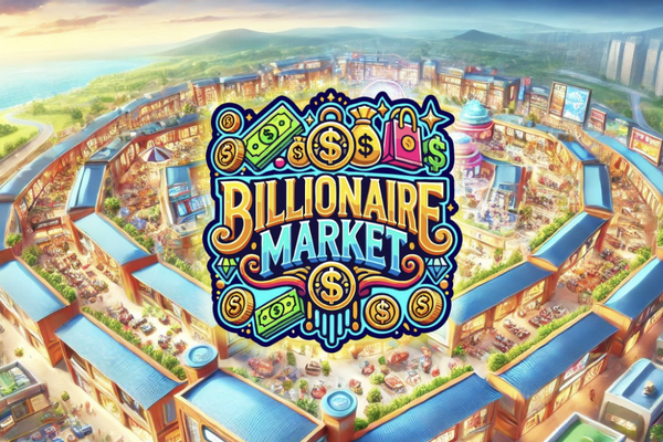 Telegramミニアプリの店舗経営ゲーム『Billionaire Market』がリリース、Mare Nectarisとポッピンゲームズジャパンが共同開発 画像