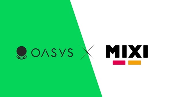OasysとMIXI、コンテンツでの協業を目指して協議を開始 画像