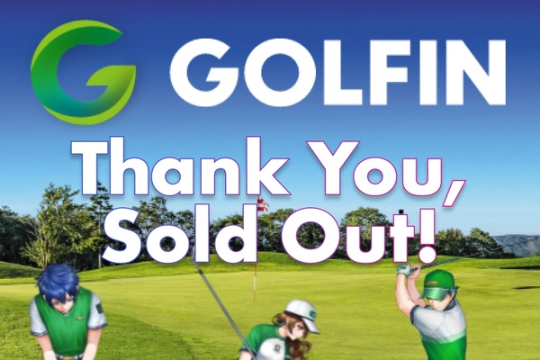 NFTとGPSを組み合わせたゴルフゲーム『GOLFIN』、Zaif INOで完売・・・ゲーム内通貨はUSDにペッグ 画像