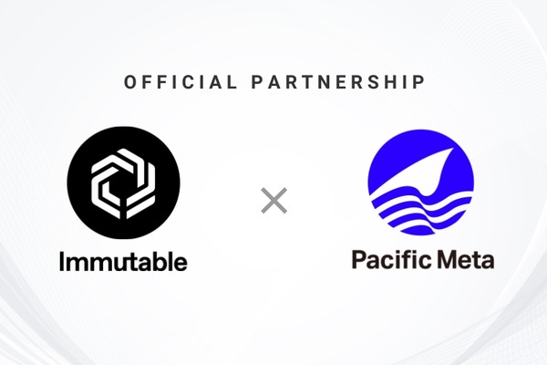 Pacific Meta、Web3ゲーム開発スタートアップImmutableとパートナーシップ締結 画像