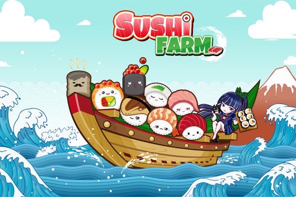 Mintoら、愛らしい寿司モチーフの共食いWeb3ゲーム『Sushi Farm』発表 開発はThe Sandboxカントリーマネージャーが率いる新会社 画像
