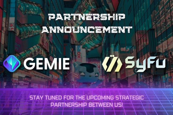 GameFi搭載ウォレット『SyFu』、メタバース「GEMIE」とのパートナーシップを発表 画像