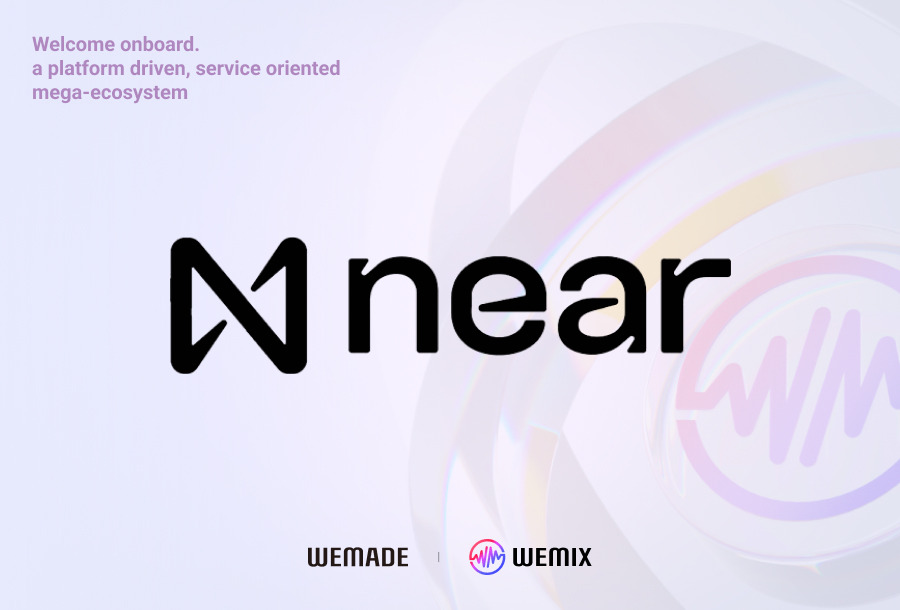WEMADE、ブロックチェーン「NEAR Protocol」と戦略的パートナーシップを締結