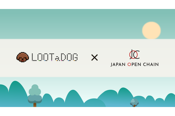 Web3お散歩アプリ『LOOTaDOG』、Japan Open Chain上でのNFT発行を発表