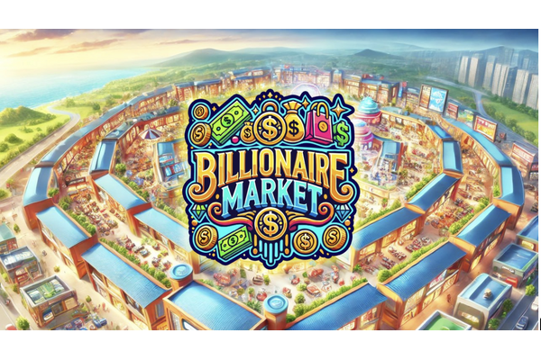 Telegramミニアプリの店舗経営ゲーム『Billionaire Market』がリリース、Mare Nectarisとポッピンゲームズジャパンが共同開発 画像