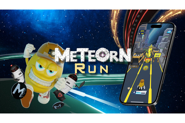 ブロックチェーンゲーム『Meteorn Run』、ゲーム体験を損なわない新広告を展開