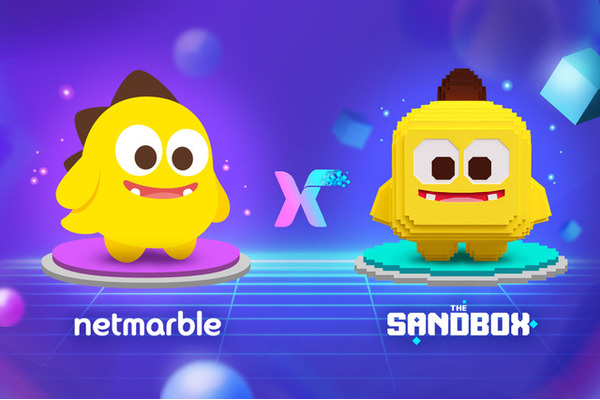 ネットマーブルがメタバース『The Sandbox』とパートナーシップを締結、複数のIPを展開